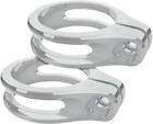 0207-2011-ch Roland Sands Design Rsd Tracker Turn Signal Fork Mounts Chrome