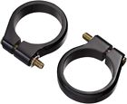 05-213-3b Joker Machine Fork Mount Turn Signal Clamps Black