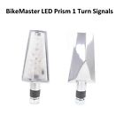101056-14ch Bikemaster Led Prism Turn Signal Chrome Scooter Moped Motorcycle Chopper