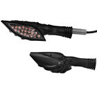 12-778 Arlen Ness Xenolen Black Infernal Red Led Turn Signals