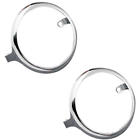 139636 Drag Specialties Ds Turn Signal Lens Trim Rings Chrome Harley