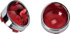 143972 Drag Specialties Ds Visor Turn Signal Bezels With Lenses Rear
