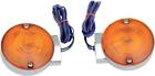 145228 Drag Specialties Ds Turn Signals Chrome Front Harley Davidson
