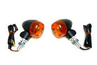 225-8323bk - 25-8323bk Marker Lights Turn Signals Black Body Amber Lens