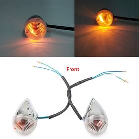 22shopde 223000116711 Us One Pair Clear Front Turn Signal Light Fit For Yamaha Xv1900 2006-2013
