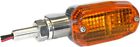 25-7701 Ks Technologies Polished Amber Lens Wire Dot Motorcycle Turn Signals