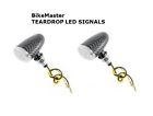 266214 Bikemaster Led Lamp Set Custom Teardrop Lights Carbon Fiber