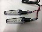 266248 Bike Master Black Turn Signals Led Pair Amber Universal Yamaha