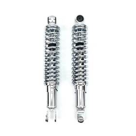 06-70550 2fastmoto Chrome Shock Absorbers For Honda Eye To Clevis 321mm Single Spring