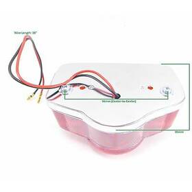 2fastmoto 2fm-42-1003a Taillight Assembly For Honda Cl90 Ct90 S90 / 33702-077-671