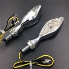 303 Stalk Motorcycle Led Turn Signals Indicators Blinkers Lights 617949655286