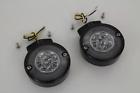 33-1445 Manufacturing Black Led Front Turn Signal Set Smoked Lens For