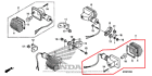 33550-mgw-305 Honda New Oem Xr Left Rear Turn Signal Assembly