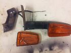 35600-29 Suzuki Vintage Front Turn Signal Both Mounting Brackets