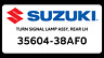 35604-38af0 Suzuki Rear Left Turn Signal