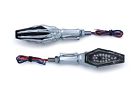 418475 Kuryakyn Skeleton Hand Single Function Turn Signal For Harley Metric