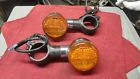 50r-000177 Stanley Honda Oem Motorcycle Turn Signal Lenses Blinkers Vtx Amber