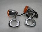58060-93 Harley Davidson Softail Night Train Oem Front Turn Signals Signal