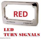 604893 Badlands Products Led Turn Signal License Plate Sequential Red By