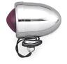 62004ds2 Bikers Choice Standard Bullet Light Dual Filament Chrome Red Biker