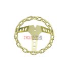 652102 Fenix Lr Classic Lowrlder Blcycle Chaln Steerlng Wheel Gold Custom