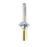 23078-001 68-77995 Emgo Kawasaki Oe Style Turn Signal Stem Stalk Chrome