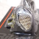 689235cbn Bikemaster Corner Cateye Carbon Fiber Look Led Turn Signals