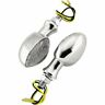 689237 Bikemaster Chrome Universal Scarab Mini Turn Signals