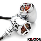 698056425283 Krator Chrome Motorcycle Turn