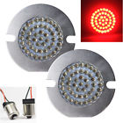 8748ts-1156r-flat Eagle Lights Harley Flat Led Rear Turn Signals 734038379042