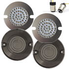 8748ts-flat-s Eagle Lights Harley Led Front Turn Signal Inserts 656165961580
