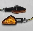 900-0061 Dmp Offset Arrow Led Marker Lights Black Stem With Amber