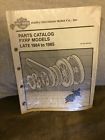99454-85 Harley Davidson Fxrp Nos Late To Parts Manual