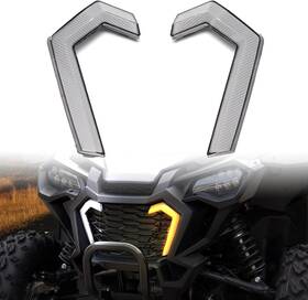 Udflht1u A & Utv Pro And Front Led Fang Lights For Talon 1000 Accessories Amber Turn 22-24