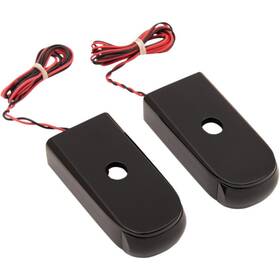 Ssl-br-2b Alloy Art Strut Mount Led Lights - Smoke Lens Anodized Black Finish