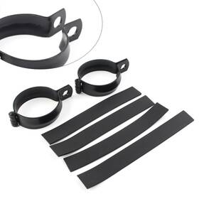 Astore 420024868002 1 Pair Motorcycle Metal Front Fork Clamp Turn Signal Light Mount Bracket Holder
