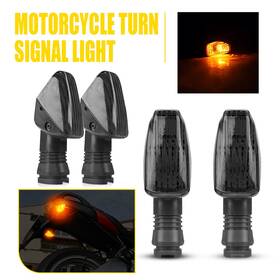 Mtc-zxd-250r-06-07yx Auxito Front/rear Turn Signal Light Indicator For Kawasaki Ninja 250r Zx-10r Smoked Len