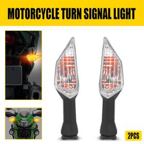 Mtc-zxd-650-12-23tm Auxito 2pcs Front/rear Turn Signal Lights For Kawasaki Ninja Z 250 300 650 800 Klz 1000