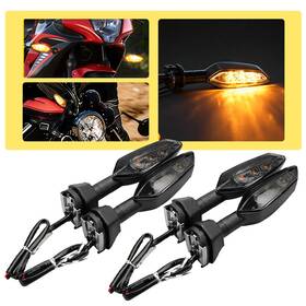 Mtc-zxd-klr650-09-18 Auxito Front Rear Turn Signal For Z750/s Z300 Z250 Sl Z125 Pro Zh2 Indicator Blinker