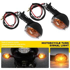 Mtc-zxd-x1-99-02 Auxito 2x Rear Turn Signals Light For Buell Blast 2000-2010 X1 99-02 Y0527.k Y0526.k