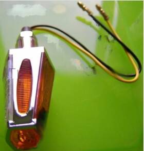 Indled24 Bike It Open Box Bike-it Led Indicators Panoramic Illumination Pair Silver Sabre