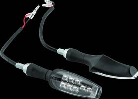 266265 Bikemaster 8 Led Turnsignals Pair - Black
