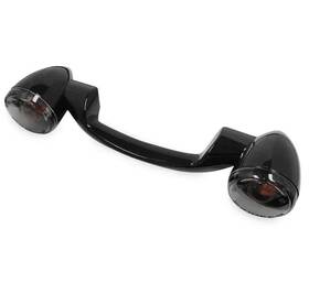 5nvfalxgyq Bikers Choice Blk Rear Turn Signal Marker Light Bar Smoke Lens Softail Springer Classic 05-07