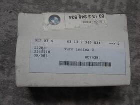 63132346534 Bmw Genuine Turn Signal Indicator Front Left Motorcycle Part New