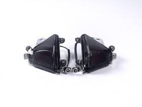 Aek-fts-066-bl-s Bright2wheels Front Cover Signal Lamp Kawasaki 2004-2005 Ninja Zx-10r Zx1000 Flush Mount