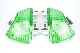 B2wk-fts-130-g Bright2wheels Front Turn Signal Lens Kawasaki En-6n Ninja 650 Er-4n 400r