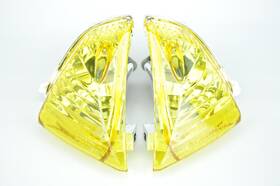 S-fts-102-y Bright2wheels Front Turn Signals For Suzuki 05-06 Gsxr1000 06-07 Gsxr600/750