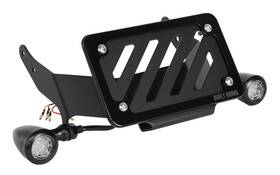B13-3000tfb Burly Brand License Plate Mount - Rear Fender