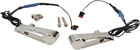 C1300c Covingtons Chrome Dimple Front Turn Signals For Harley Davidson Fltr