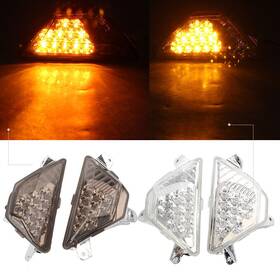 Cbdtimes 550745499800 Front Turn Signal Lights Amber Indicator For Kawasaki Ninja 300r Ex300 13-17